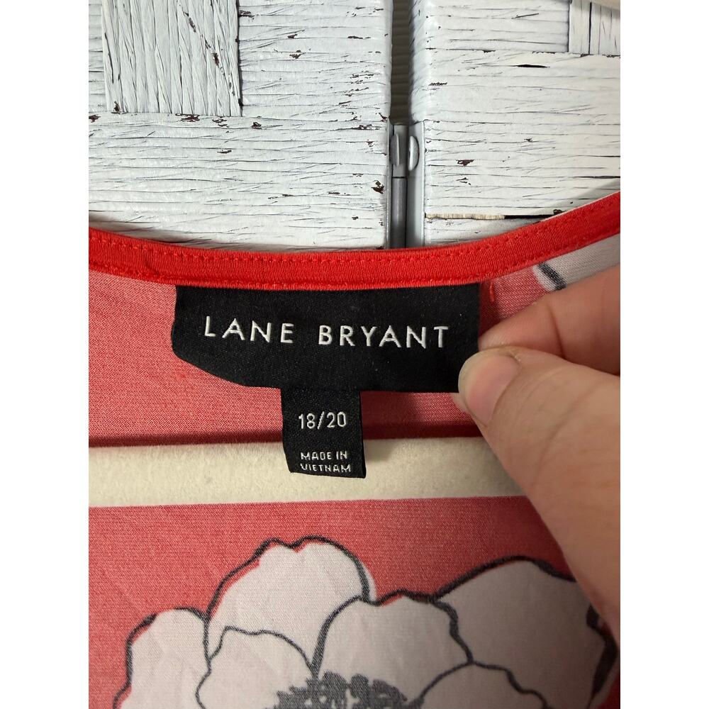 Lane Bryant womens dress high low floral packets spring ruffle plus size ￼ - Picture 4 of 12